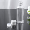 5Pcs 30Ml/50Ml/100Ml Plastic Bottle With Aluminum Screw Cap Plug Cosmetic Container Travel Kits Portable Pet Lotion Cream