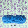5'' Rubber Embossed Flower Pattern Diy Paint Roller Sleeve Decorative Texture Roller For Wall Painting Machine