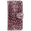 Wallet Case For Iphone 7 6 6S Plus 8 8Plus Phone Cases Sexy Leopard Print Leather Flip Stand Pu Soft Back Cover Pink Panther