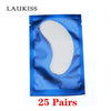 25/50/100 Pairs/Lot Patches For Eyelash Extension Under Eye Pads Paper Patches Pink Lint Free Stickers For False Eyelashes