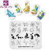 Kads 20 Design Choice 1Pc Stamp Plate Chinese Fashion Festival Ocean Sky Travel Nature Style Design Diy Image Manicure Plate