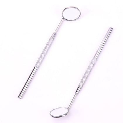 Stainless Steel Ear Wax Cleaning Tools Mirror Instruments Mouth For Checking Eyelash Extension Applying Eyelash ToolsTeeth Tooth