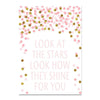 Pink Unicorn Poster Nursery Quotes Art Wall Canvas Print Painting Nordic Style Decorative Picture Baby Girl Bedroom Decoration
