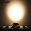 Lediary 110V-220V Led Spot Downlights 3W 55Mm Hole White/Silver/Black Indoor Living Room Down Lights Led Ceiling Recessed Lamp