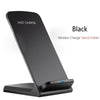 Qi Wireless Charger Stand Holder For Huawei Mate 20 Pro Mobile Phone 10W Wireless Fast Charging For Iphone X Xs Samsung S8 S9