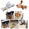 Pet Chew Toy Dogs Shape Pet Dog Cat Biting Chew Bite Funny Plush Sound Squeak Pets Supplies Dog Toy  New