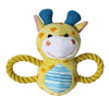 Lovely Dog Toys Pet Puppy Chew Plush Cartoon Animals Squirrel Cotton Rope Ox Shape Bite Toy Tobacco Pipe Shaped Squeak Toys