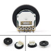 Areyourshop B503 16X2Mm 50K Ohm Double Dial Taper Volume Wheel Duplex Potentiometer 5-Pin 5/20 Pcs Wholesale Potentiometer
