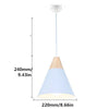 Pendant Lights Lustres Abajur Pendant Lamp Luminaire Hanglamp Colorful Aluminum Lamp Shade For Home Lighting Dining Room Lampsha