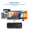 Vefly 4.2 Bluetooth Speaker Hi-Fi Portable Wireless Box, Mp3 Music Player Receiver Audio Fm Radio With Usb Aux Tf Boombox Column