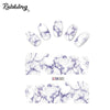 Rolabling Water Transfer Decal Marble Series Nail Stickers Wraps Sliders Decoration Nails Accessories Sticker Nail Art