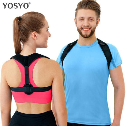 YOSYO Back Posture Corrector Women Men, Prevent Slouching Relieve Pain Posture Straps, Clavicle Support Brace Drop Shipping