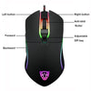 Motospeed V30 Rgb Programming 3500 Dpi Gaming Gamer Mouse Usb Computer Wried Optical Mice Backlit Breathing Led For Pc Game