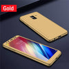 360 Full Cover Phone Case For Samsung Galaxy A5 A7 2017 Case For Samsung A7 A6 A8 J4 J6 J8 Plus 2018 Protective Shell Case Cover
