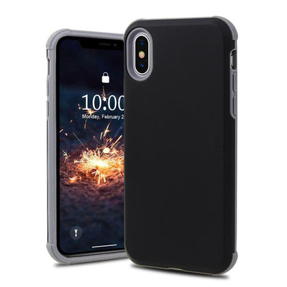Shockproof Phone Cases For iPhone 6 6S 7 8 Plus X XS XR Case Durable PC+TPU 2 Layer Hybrid Anti-Knock Full Body Protective Cover