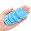 16 Hole Disposable Plastic False Eyelash Glue Holder Pallet Lashes Extension Glue Pads Holder Gasket For Eyelash Extension