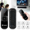 Vontar 2.4G Wireless Mini Keyboard Air Mouse 057 English Russian For Windows Android Tv Box Rechargeable Same As W1 Air Mouse