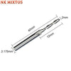 Nk Mixtos 10X 2 Flute End Mill Milling Cutter, Cutting Edge Diameter 2Mm, Shank Diameter 3.175Mm, Flute Length 12Mm