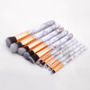Fld 10 Pcs/ 8 Pcs Professional Makeup Brush Set Tools Powder Foundation Eyeshadow Lip Eyeliner Blush Marble Face Makeup Brushes