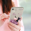 Tobebest Sfor Apple Ipod Touch 5&6 Silicone Case Dynamic Glitter Liquid Quicksand Lovely Heart Bling Tpu Cover For Ipod Touch 6