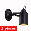 Vintage Adjustable Industrial Metal E27 Wall Light Retro Country Style Sconce Wall Lamp For Loft Bar Cafe Home Corridor