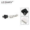Lediary Black Mini Spot Led Remote Dimmable Downlights 1.5W 27Mm Cut Hole 110-220V Ceiling Recessed Mounted Lighting Fixtures