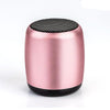 Bm3 Tws Metal Super Mini Wireless Bluetooth Speaker Portable Small Pocket Size With Selfie Remote Control Microphone Lanyard