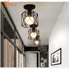 Ceiling Lights Iron Modern Ceiling Lamps For Living Room  Industrial Decor E27 Led Light Fixture Restaurant Lamp Modern Lantern