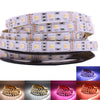 12Mm Pcb Rgb Cct Led Strip 5050 Dc12V/ 24V Flexible Light Rgb+White+Warm White 5 Color In 1 Led Chip 60 Led/M 5M/Lot Waterproof