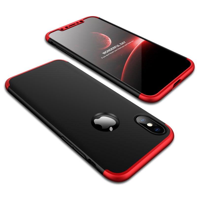 Gkk Original Case For Iphone X 10 Case 360 Degree Full Protection Hard Pc 3 In 1 Matte Cover For Iphone X Iphonex Fundas Coque