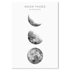 Moon Phase Canvas Posters And Prints Minimalist Luna Wall Art Abstract Painting Nordic Decoration Pictures Modern Home Decor