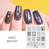 Kads Nail Art Template 36 Designs Chinese Style Ink-Painting Wordart Image Template Nail Stamping Plate Nail Art Stencils