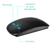 Ergonomic Usb Wireless Slim Mouse Touch Wheel Magic Mice 2.4G 800/1000/1200 Dpi Optical Mini Mause For Apple Laptop Desktop Pc