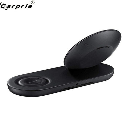 2 in 1 Fast Charging Wireless Charger Pad For Samsung Galaxy S10/S10/S2/S3 for iphone x/8 watch & Smart Phone 90305