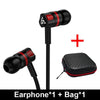 Ptm In-Ear Earphone Super Bass Stereo Sound Headset Sport Headphones With Mic For Phones Iphone Samsung Xiaomi Ear Phone 3.5Mm