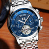 Lige Men Watches Top Brand Luxury Business Automatic Mechanical Watch Men Full Steel Sport Waterproof Watch Relogio Masculino