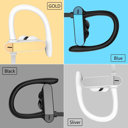 New Sport Headphone Super Bass Earphone With Microphone Headset for Phone Iphone Xiaomi Samsung Huawei Mobile Phones