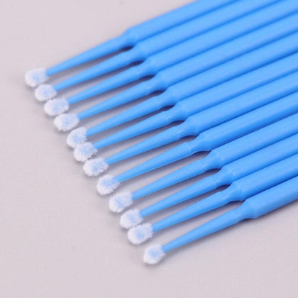 100PCS/lot Durable Micro Disposable Eyelash Extension Individual Applicators Mascara Brush For Women 