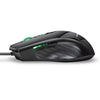 Silent Frosted Ergonomics 2400Dpi Adjustment Usb 6D Wired Optical Computer Gaming Mouse Mice For Computer Pc Laptop For Dota 2