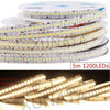 Led Strip 2835 Smd 240Leds/M 5M 300/600/1200 Leds Dc12V High Bright Flexible Led Rope Ribbon Tape Light Warm White / Cold White