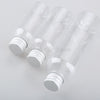 5Pcs 30Ml/50Ml/100Ml Plastic Bottle With Aluminum Screw Cap Plug Cosmetic Container Travel Kits Portable Pet Lotion Cream