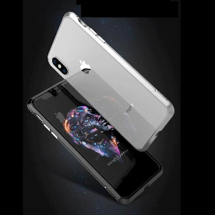 Luxury Original Brand BOBYT Aluminum Metal Bumper For  iPhone XS Max XR X Anti-knock Protective Case With Metal Button