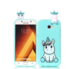 Etui For Samsung Galaxy A5 2017 Phone Case 3D Unicorn Panda Dog Silicone Case Cover On Sfor Coque Samsung A5 A3 2016 Cases Caso
