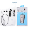 Newest Fineblue F970 Portable Wireless Bluetooth Neck Clip On Telescopic Type Business Sport Stereo Earphone Vibration Wear Clip
