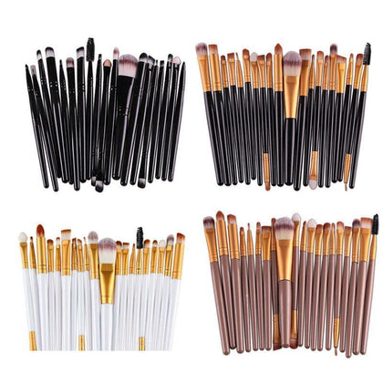20PCS New Fashion Makeup Brushes Set Eye Shadow Foundation Powder Eyeliner Eyelash Lip Make Up Brush Cosmetic Beauty Tool Kits