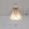 Ceiling Lights Minimalist Retro Ceiling Lamp Glass E27 Industrial Decor  Lamps For Living Room Home Lighting Lustre Luminaria