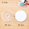 Plastic Glue Gasket Flower Shape Pad False Eyelash Extension Glue Holder Pallets For Eyelashes Extension Adhesive Pallet Tools