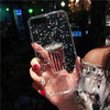 Jamular Bling Glitter Star Clear Phone Case For Iphone Xs Max Xr X 7 8 6 6S Plus Cute Cat Ice Cream Quicksand Back Cover Capa