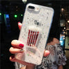 Jamular Bling Glitter Star Clear Phone Case For Iphone Xs Max Xr X 7 8 6 6S Plus Cute Cat Ice Cream Quicksand Back Cover Capa