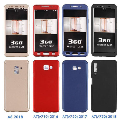 360 Full Protection Phone Case For Samsung Galaxy J5 J7 2017 Case Shockproof Cover For Samsung A7 A6 A8 J4 J6 J8 Plus 2018 Case